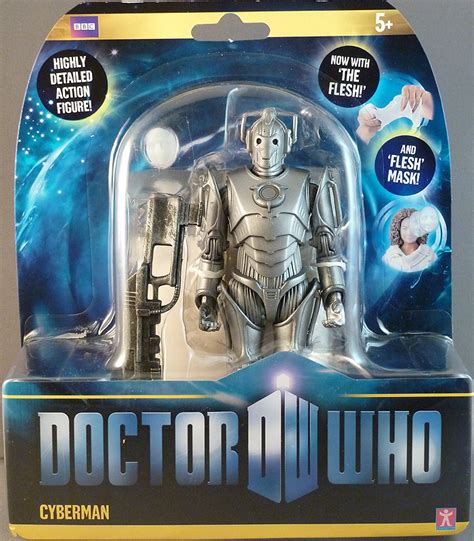 Doctor Who Action Figures Cyberman Flesh Mask