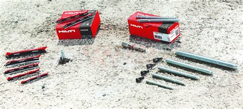 Химические анкера для бетона хилти (hilti)