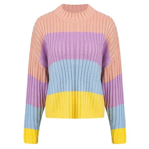 Pastel Rainbow Jumper – Boogzel Apparel