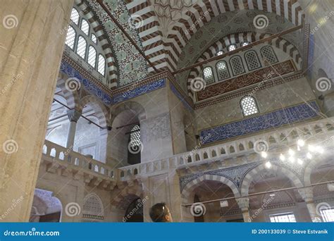 Islamic Domes And Arches Of The Interior Editorial Stock Image Image