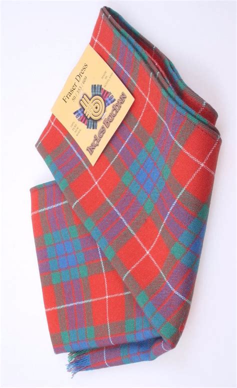 Wool Scarf in Fraser Red Ancient Tartan – Tartan Shop