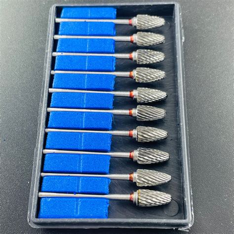 F Dental Tungsten Burs Drill Polisher Plaster Alloy Acrylic Carbide