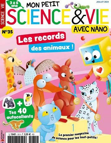 Mon Petit Science Vie Avec Nano Juillet 2024 Bookys Ebooks