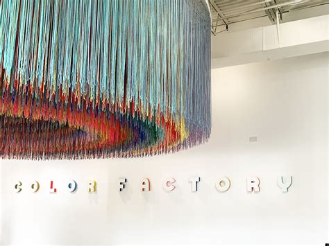 New interactive exhibits will soon require color factory houston tickets 23