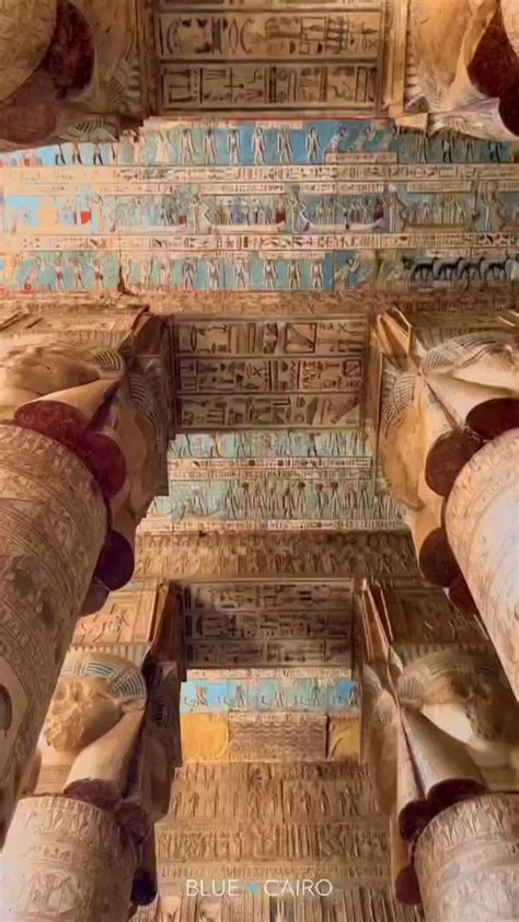 Archaeology Art On Twitter Rt Archeology Art The Temple Of Hathor