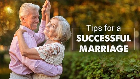 Tips For A Successful Marriage Youtube