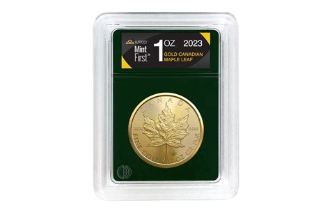 Buy 2023 Gold Maple Leaf Coins MintFirst | Buy Gold Coins | KITCO