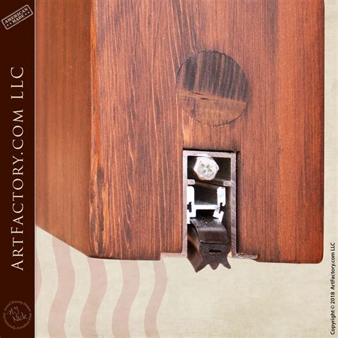 Wooden Nautical Theme Door: With Genuine Ship's Porthole Window