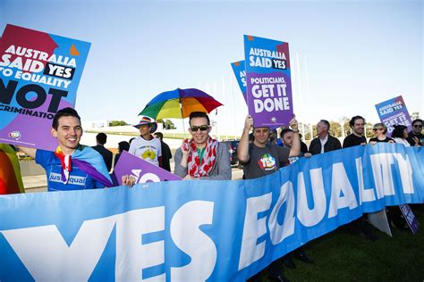 Australia Votes To Allow Same Sex Marriage What A Day For Love For Equality For Respect