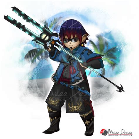 FFXIV Commission : Lalafell by Milee-Design on DeviantArt