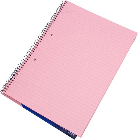 Pack Of Spiral Memory Aid A Pink Page Paper Notepad Legal