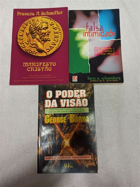 Livros Crist Os Manifesto Crist O Falsa Intimidade O Poder Da Vis O