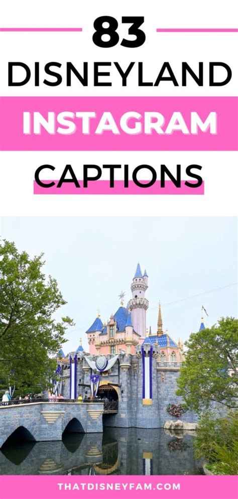 83 Magical Disneyland Instagram Captions You Won T Want To Miss That