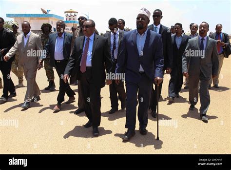 African Union Kismayo Somalia Puntland President Visit Kismayo Hi Res