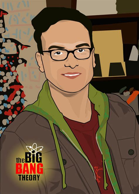 Leonard Hofstadter Vector By Underwaterdrawings On Deviantart