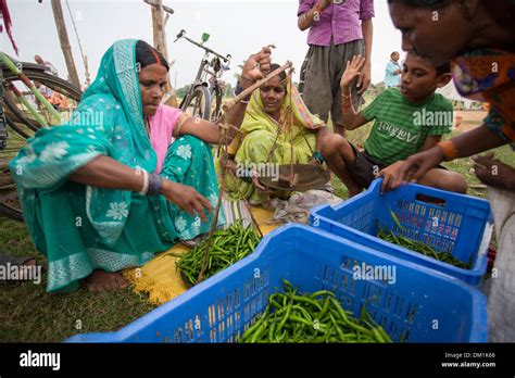 Market In Bihar State India Stock Photo Alamy