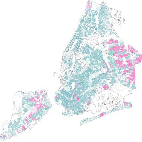 Map: Areas of NYC that are zoned for single-family houses only : r/nyc
