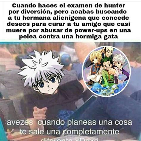 Meme De Hunter X Hunter Wow Killua Fantastico Hunter X Hunter