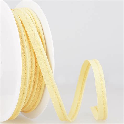 Trim Piping Flanged 25m X 2mm Pale Yellow Stephanoise Groves