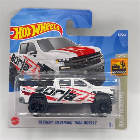2019 Chevy Silverado Trail Boss LT Hot Wheels Baja Blazers Etsy