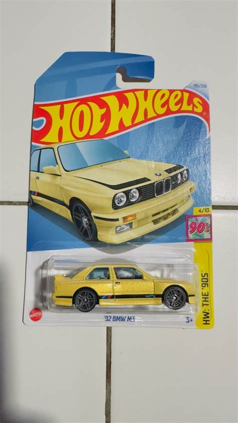 Hot Wheels 92 BMW M3 Hobbies Toys Toys Games On Carousell