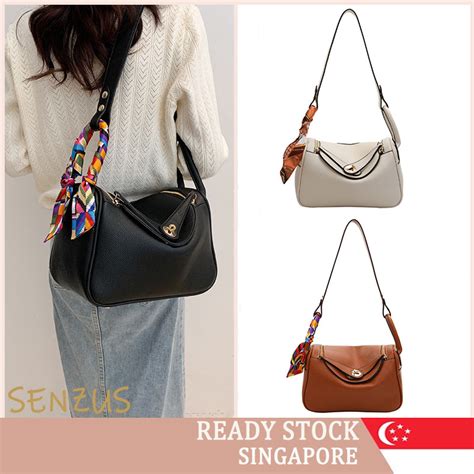 Sg Seller Korean Version Pillow Bag Retro Style Single Shoulder