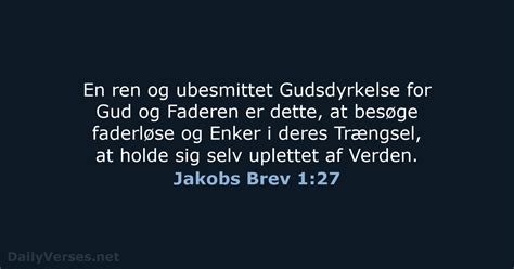 August Dagens Bibelvers Da Jakobs Brev