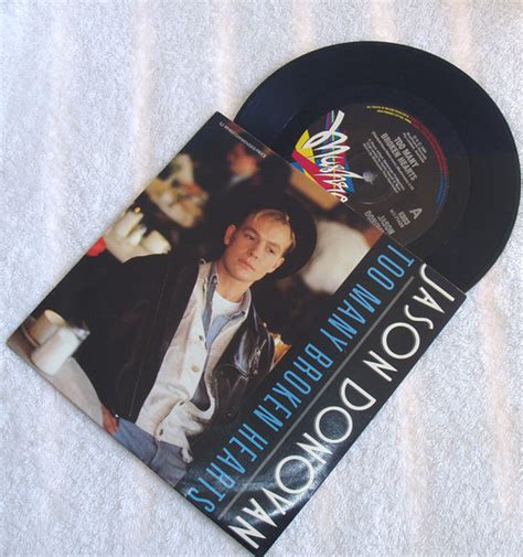 Synth Pop Jason Donovan Too Many Broken Hearts 7 Vinyl 1989