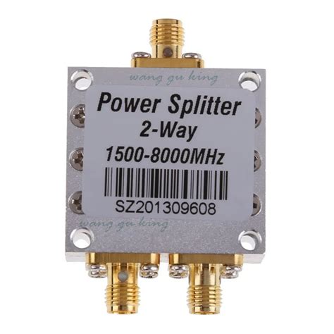 Free Shipping Way Rf Power Splitter Combiner W Sma Female Connector