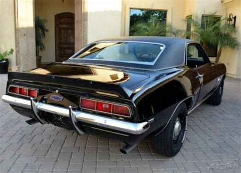 1969 Chevrolet Copo Camaro Tuxedo Black 427 425hp 69 Chevy Used