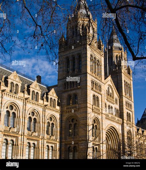 Natural History Museum London Victorian architecture Stock Photo - Alamy