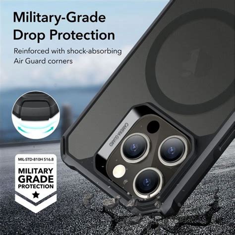 Esr Iphone Pro Max Deksel Air Armor Halolock Magsafe Frosted Black