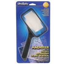 MAGNIFYING GLASS 2 X4 RECTANGULAR