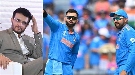 Sourav Ganguly Backs Rohit Sharma And Virat Kohli To Be Part Of Indias