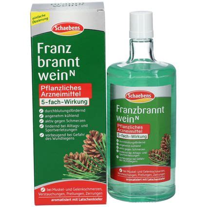 Franzbranntwein N Ml Shop Apotheke