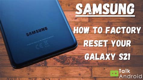 How To Soft Or Factory Reset Your Galaxy S21 Youtube