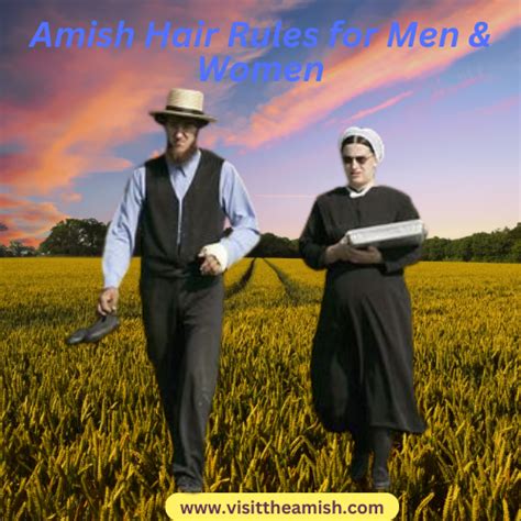 Amish Hair Rules for Men & Women - Visit The Amish