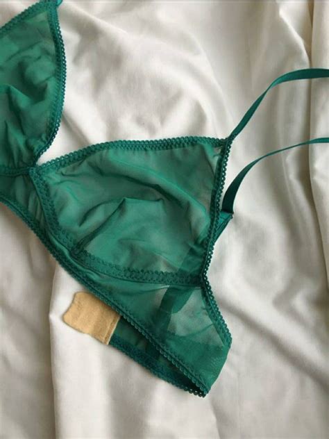 Green Lingerie Set Lace Lingerie Set Green Lingerie Lace Etsy