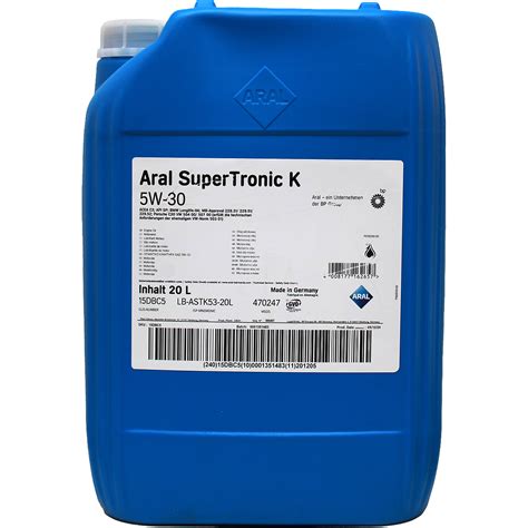 Aral SuperTronic K 5W-30 20 Liter | 15DBC5