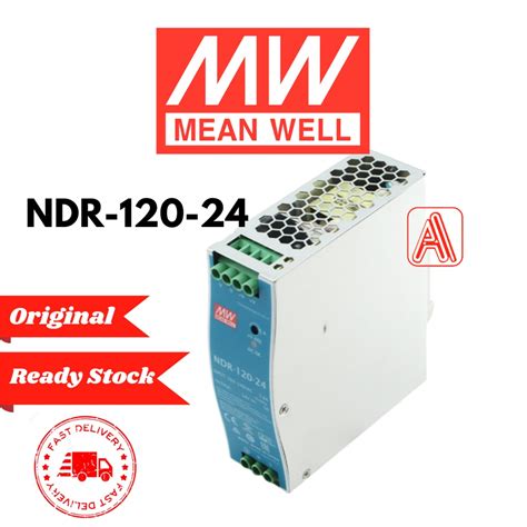 Mean Well NDR 120 24 120W 24V NDR 240 24 240W 24V 10A Meanwell Din