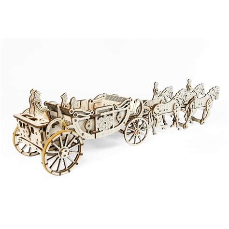 UGears Royal Carriage wooden puzzle and construction kit | Ugears Mechanical Model