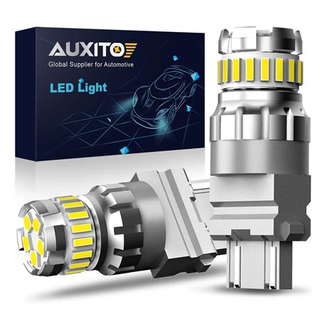 Auxito 2x T25 Led Canbus 3157 3156 3057 P27 7w Led Bulb Car Rear Brake