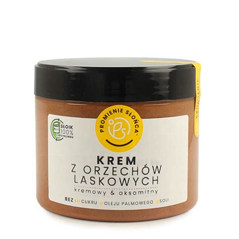 Krem z orzechów laskowych 350G Promienie Słońca 10865987181