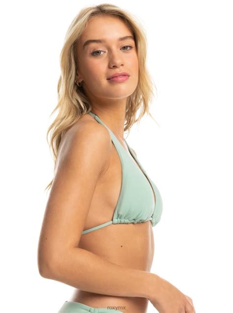 Roxy Mujer Top De Bikini Triangular Tiki Beach Classics Xp