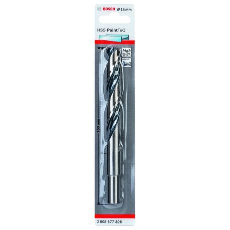 HSS Twist Drill Bit PointTeQ 14 0mm Reduced Shank Tool Home