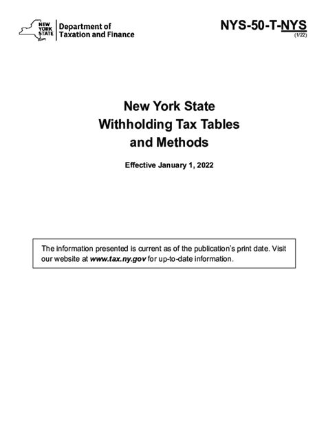 2022 Form NY DTF NYS 50 T NYS Fill Online Printable Fillable Blank