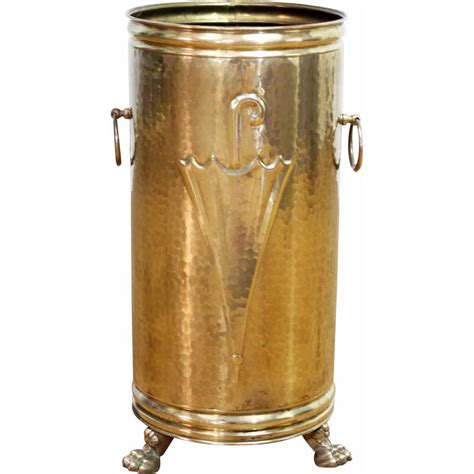 Vintage Brass Umbrella Stand