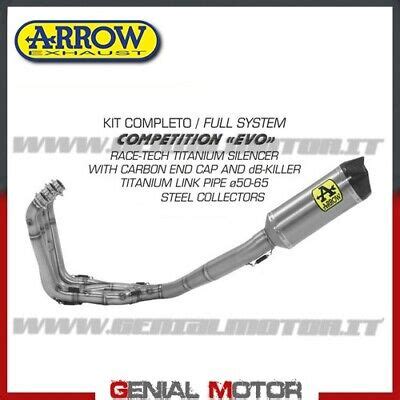 Full Exhaust Arrow Competition Ckr Evo Titanium Suzuki Gsx R R