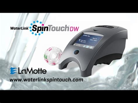 Lamotte Waterlink Spin Touch Dw For Drinking Water Testing Youtube