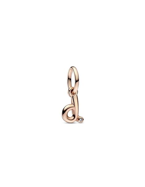 Charm Colgante Pandora Alfabeto Letra Minúscula d 782534C01